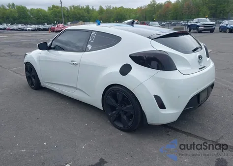 2012 Hyundai Veloster Base W/Gray from USA, damaged, VIN KMHTC6AD6CU021176